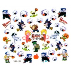 Stickere 3D pentru unghii cod YGA 136 Decor cu Halloween